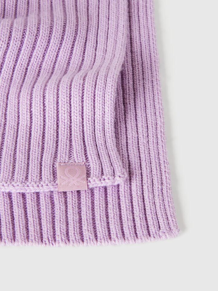 KNITTED SCARF Junior Boy image number 3